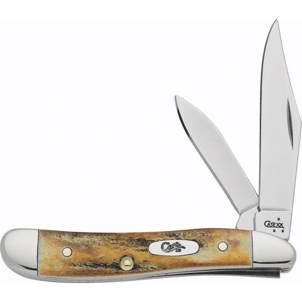 Case Knife Pockt 2 Bld Stag 2-7/8In 048